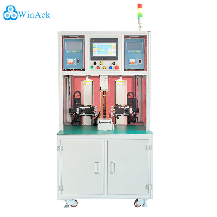 CNC Automatic Welder Battery Pack Spot Welding Machine with Two Welding Heads for Lithium-ion Battery