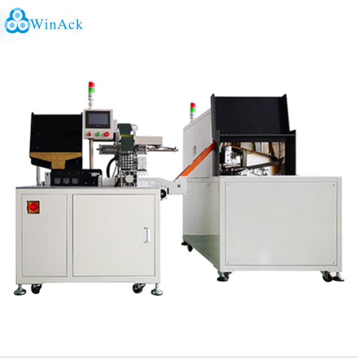 Automatic 2 in 1 Combination of Battery Sorting and Insulation Paper Sticking Machine
