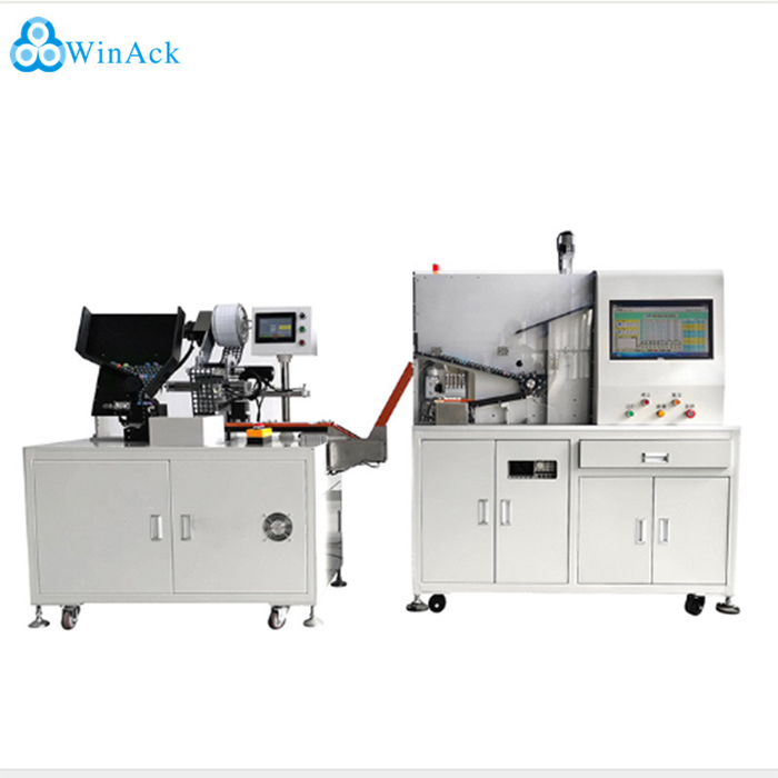 Battery Sorting and Sticking Machine with Battery Collection Box