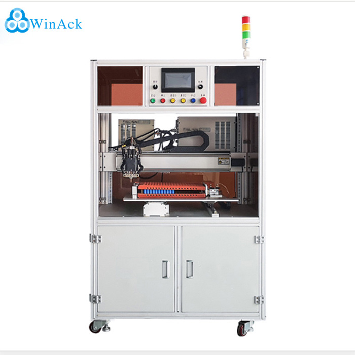 CNC Automatic 18650 Battery Cells Single-side Spot Welding Machine for Cylindrical Battery Pack Assembly