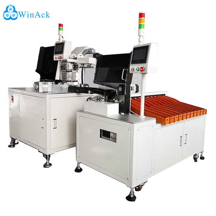 Battery Cell Sorting Machine and Battery Insulation Paper Pasting Machine 2 in 1
