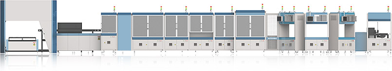 Cylindrical Battery Pack Assembly Production Line